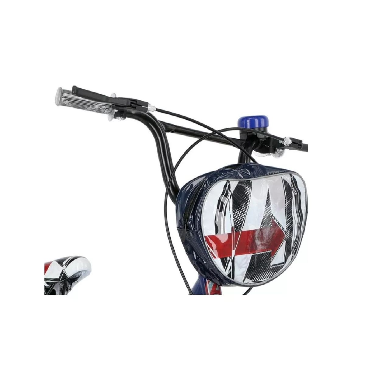 LAHSEN - Bicicleta Lahsen Infantil Avengers Aro 20 Urbana Azul