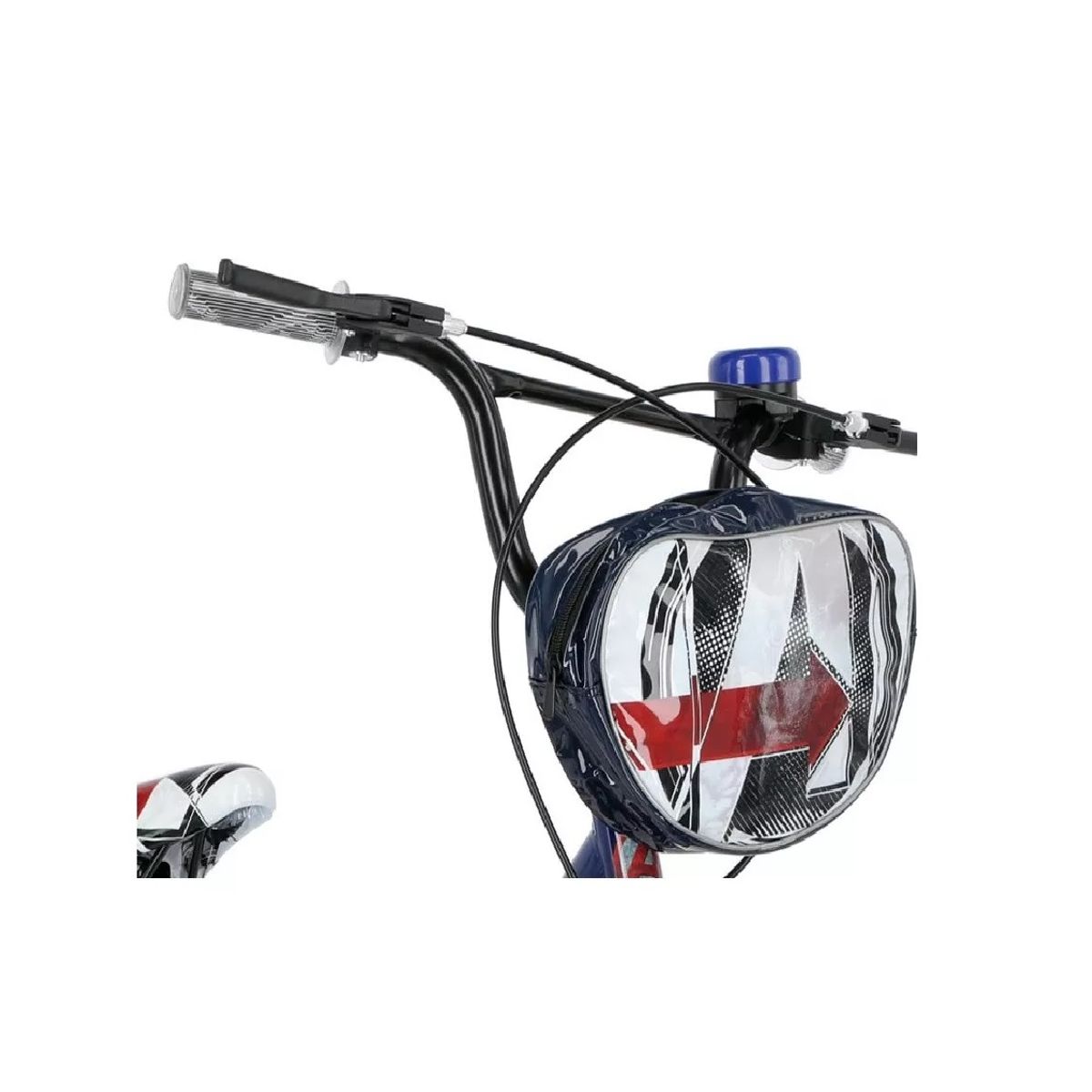 LAHSEN - Bicicleta Lahsen Infantil Avengers Aro 20 Urbana Azul