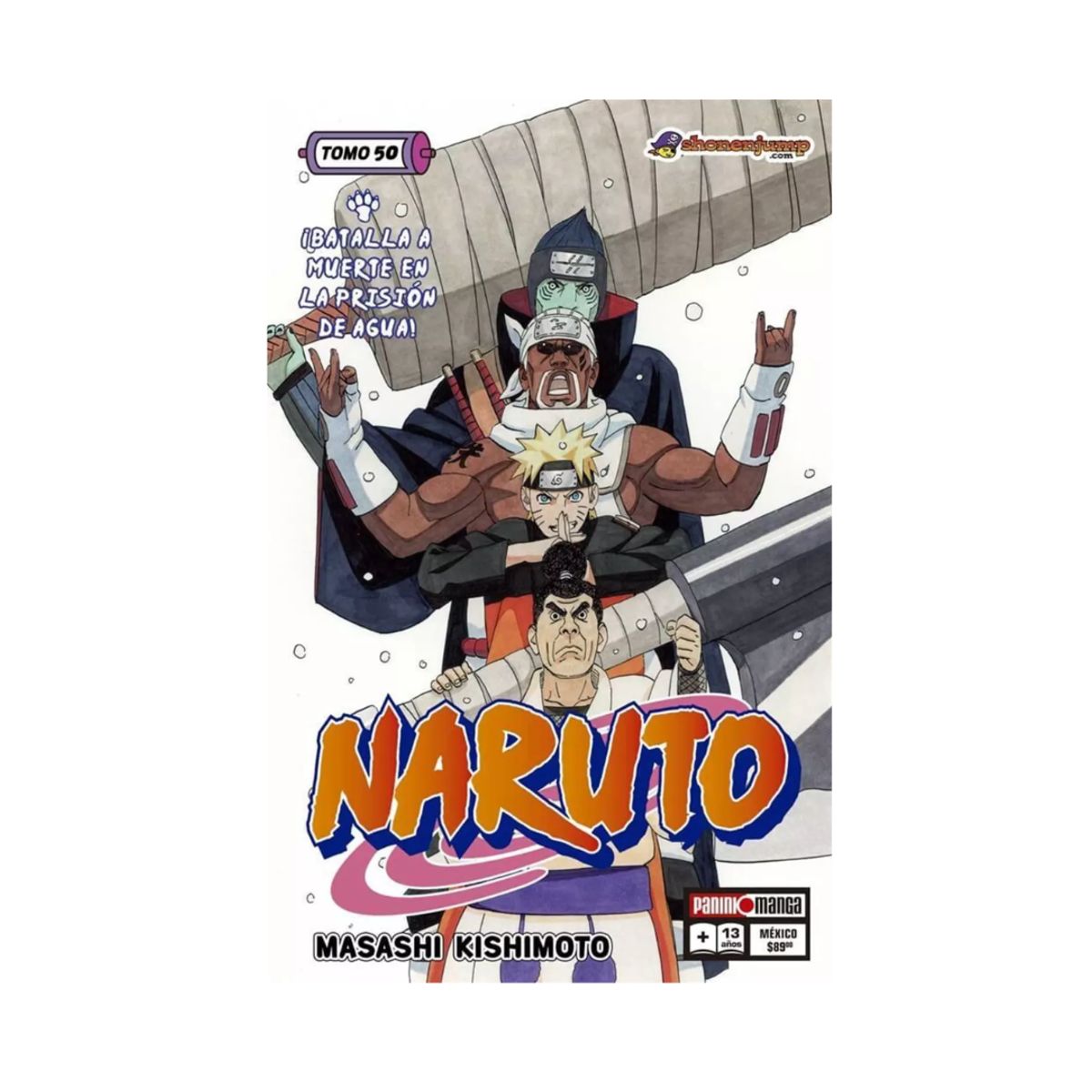 PANINI CHILE - Naruto N°50 - Batalla En La Prisión De Agua