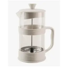 GENERICO - Prensa Francesa 800ml Quality Design Color Blanco