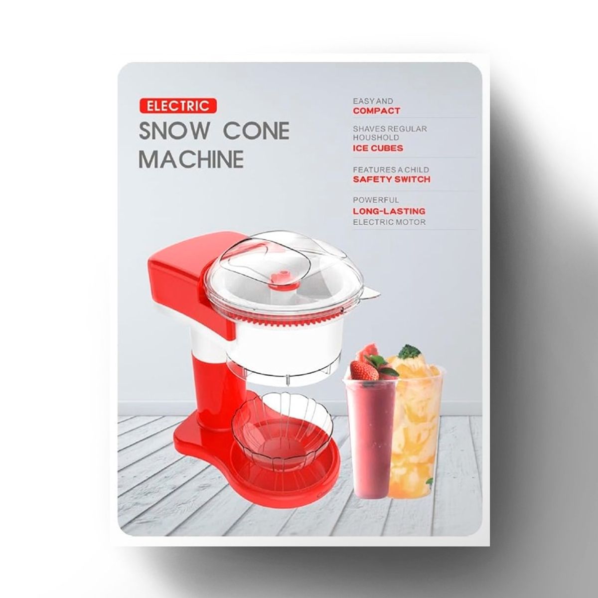 GENERICO - Máquina De Hielo Para Granizados