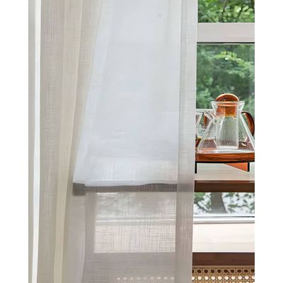 Imagen 2 del producto VISILLO BLANCO 2 PAÑOS 01