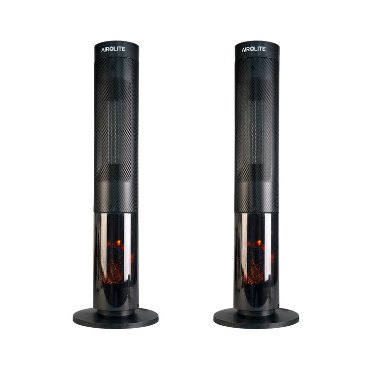 AIROLITE PACK X2 CHIMENEA ELECTRICA HTV 200R