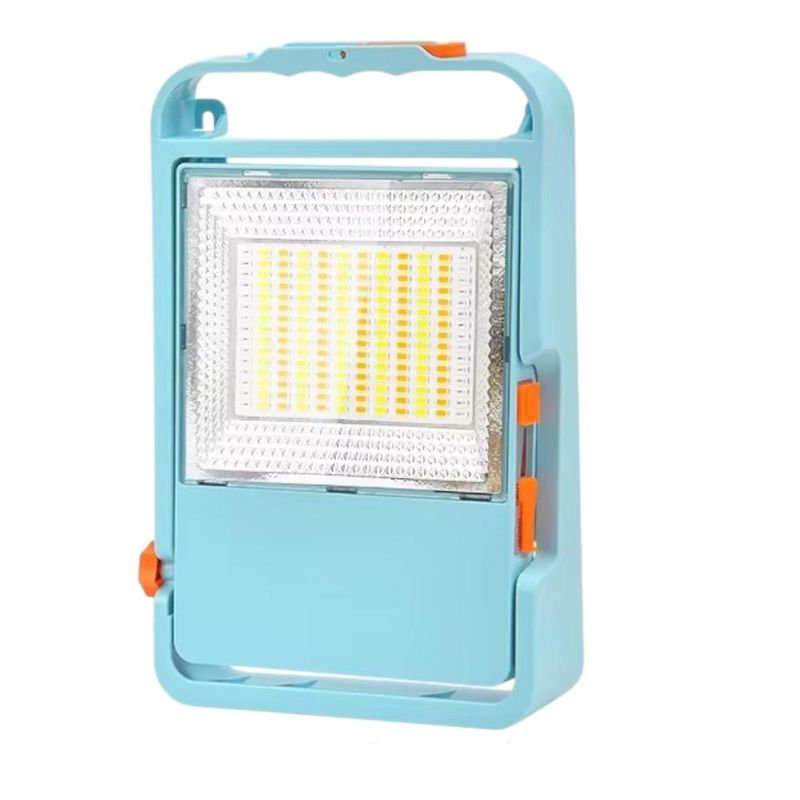 GENERICO - Lampara Reflector Con Panel Solar + Control