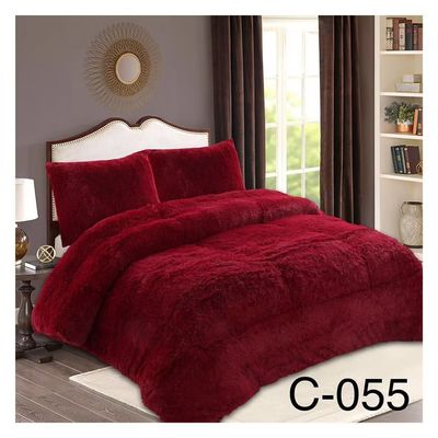 Imagen 2 del producto Cobertor Peludo Chiporro 1.5 Plazas - Burdeo 017