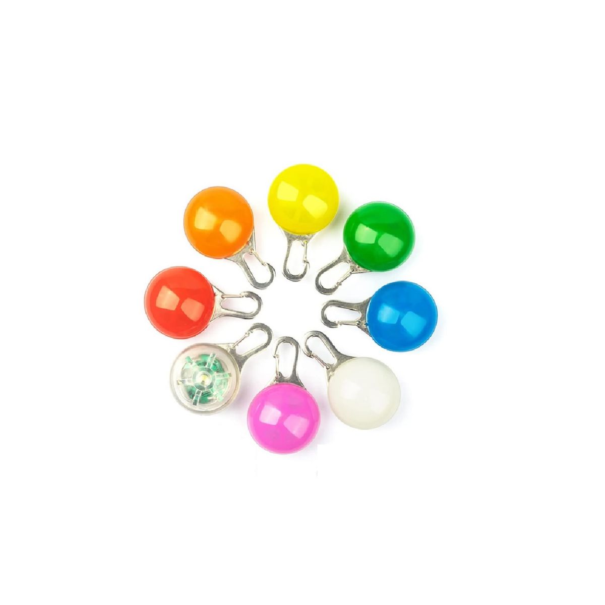 GENERICO - Collar led Para Perros y Gatos Bola de luz colgante