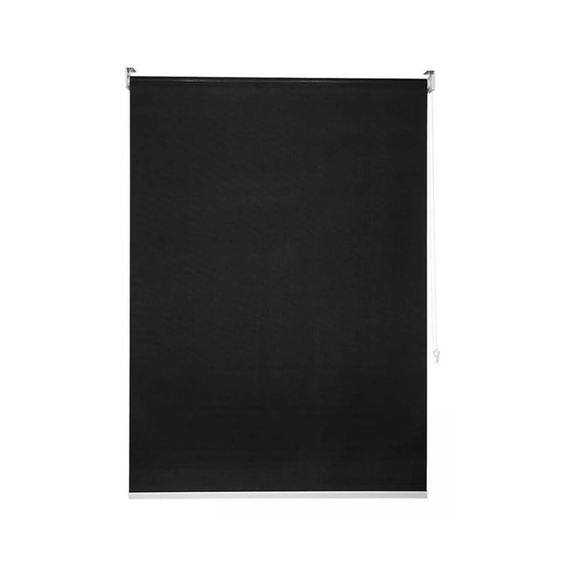 GENERICO - Cortina roller screen 150x165 cm color negro