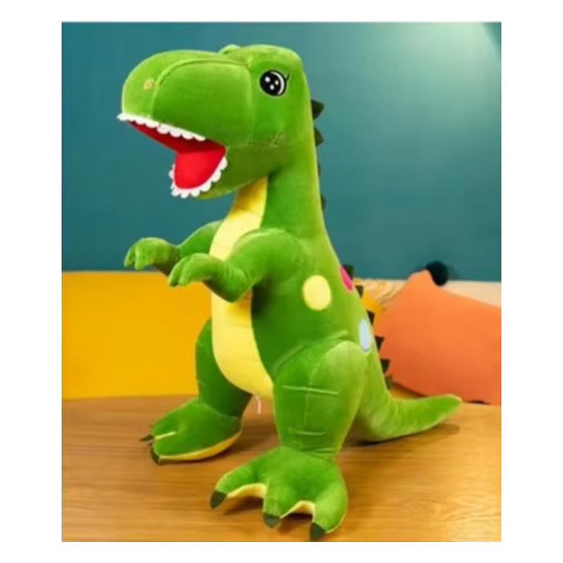 GENERICO - Dinosaurio T Rex Peluche 60 Cm Verde