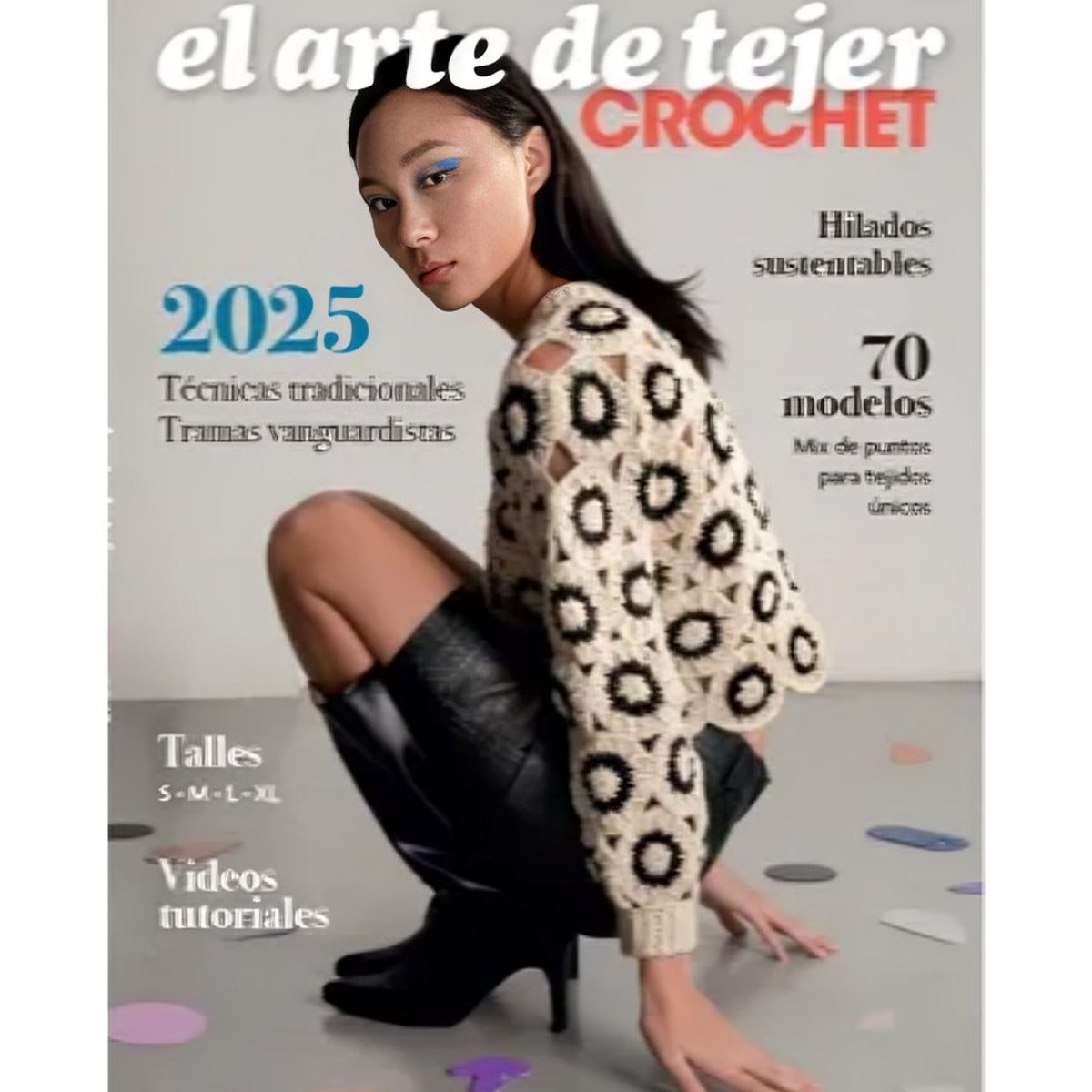 TOP10BOOKS - LIBRO El Arte De Tejer Crochet 2025 - Equipo Veredit