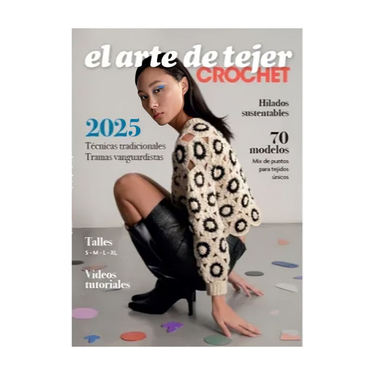 TOP10BOOKS - LIBRO El Arte De Tejer Crochet 2025 - Equipo Veredit