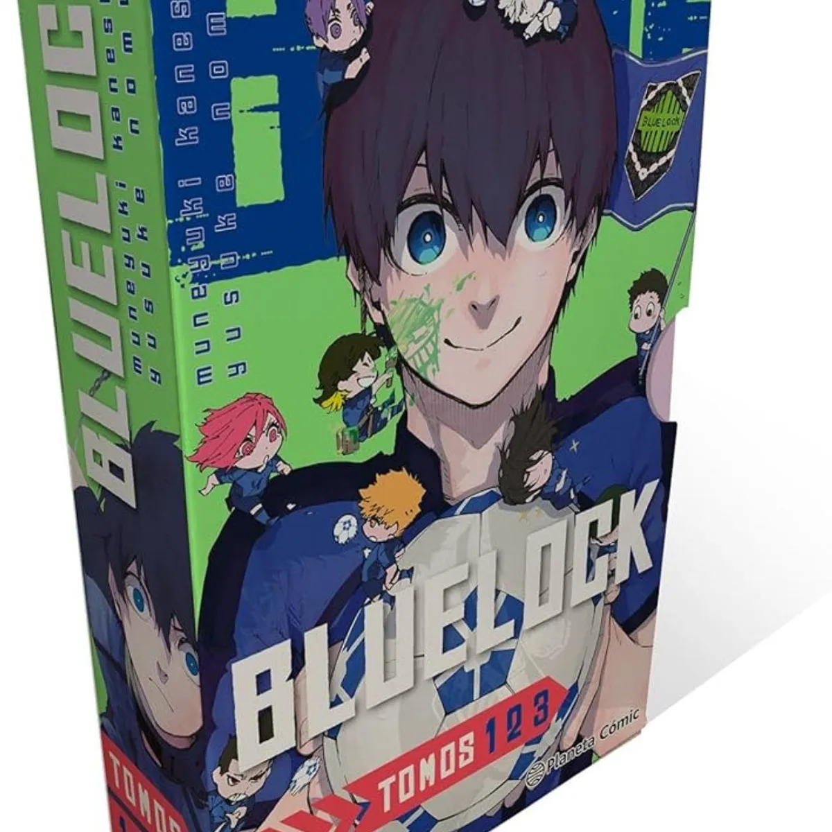 TOP10BOOKS - LIBRO Shonen Starter Set Blue Lock Nº 1+2+3