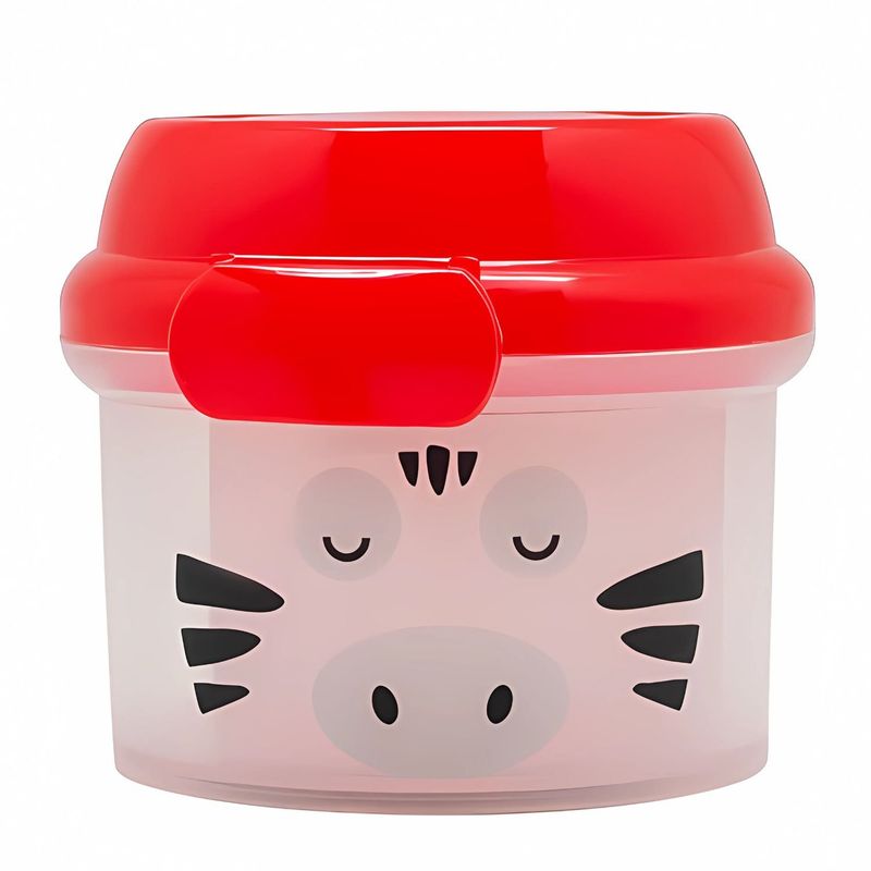 KEEP - Porta Snack Infantil Kido Diseño Cebra Hermético - SC