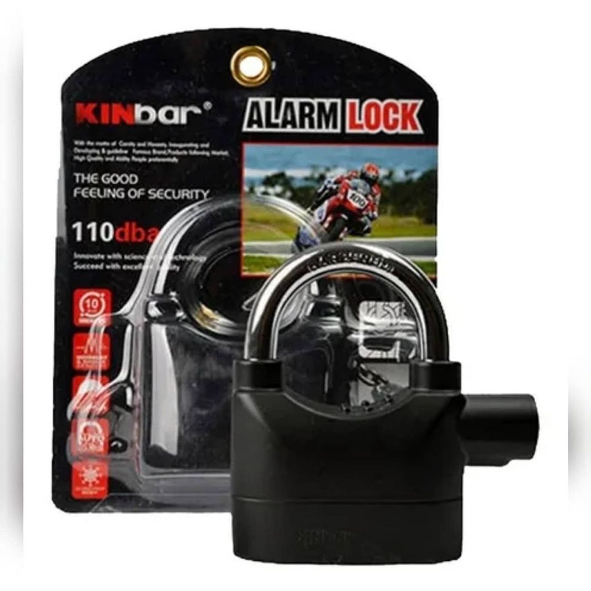 MOVI - CANDADO ANTIRROBO CON ALARMA