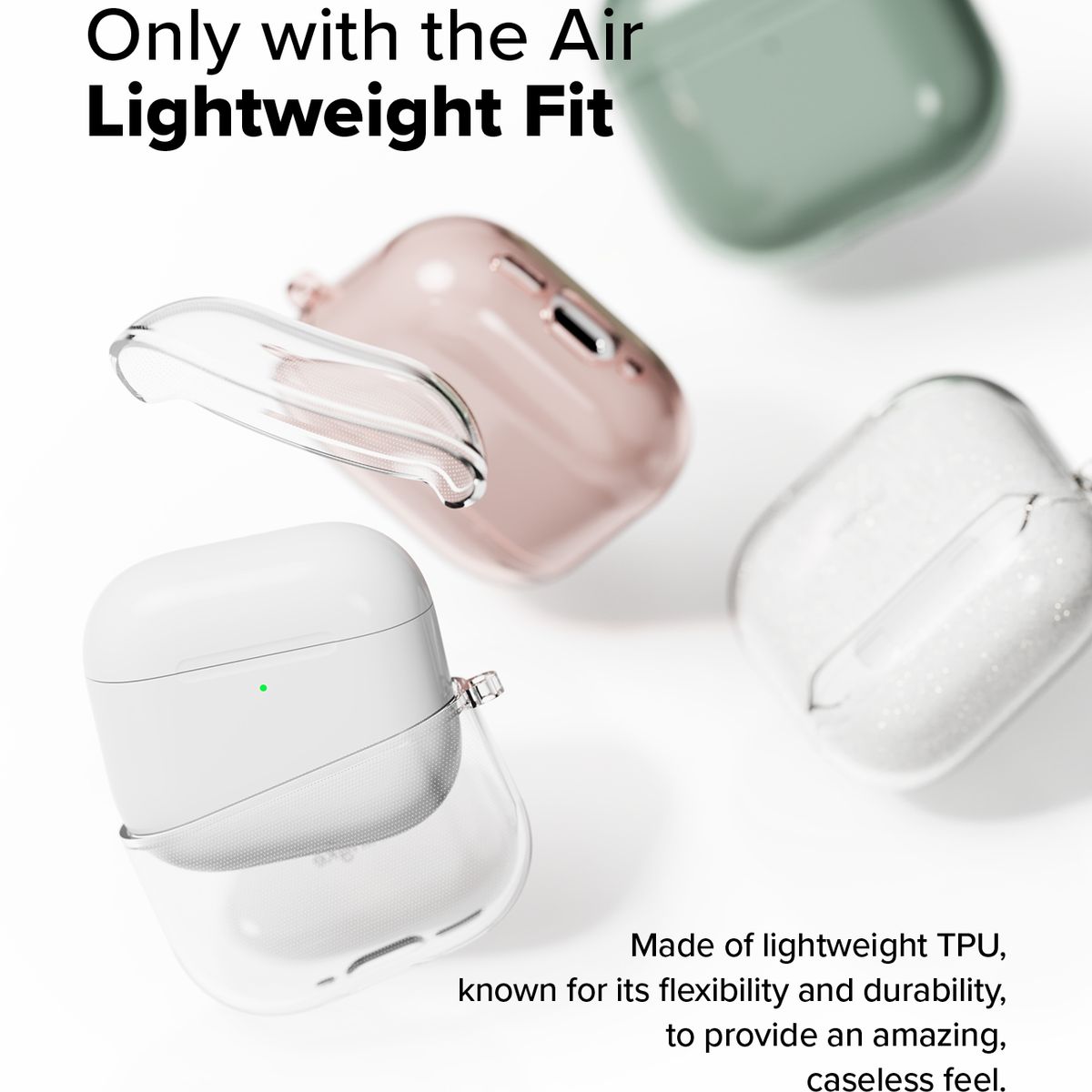 RINGKE - Carcasa Funda Ringke Para AirPods 4 Rosado