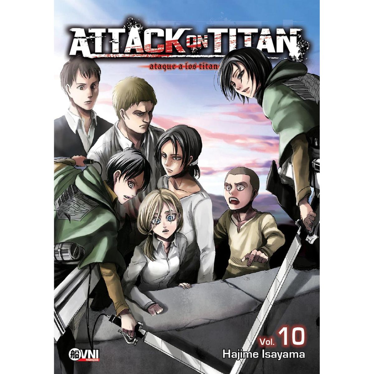 PLANETA COMIC - Manga Attack On Titan Vol. 10 Hajime Isayama Ovni Press