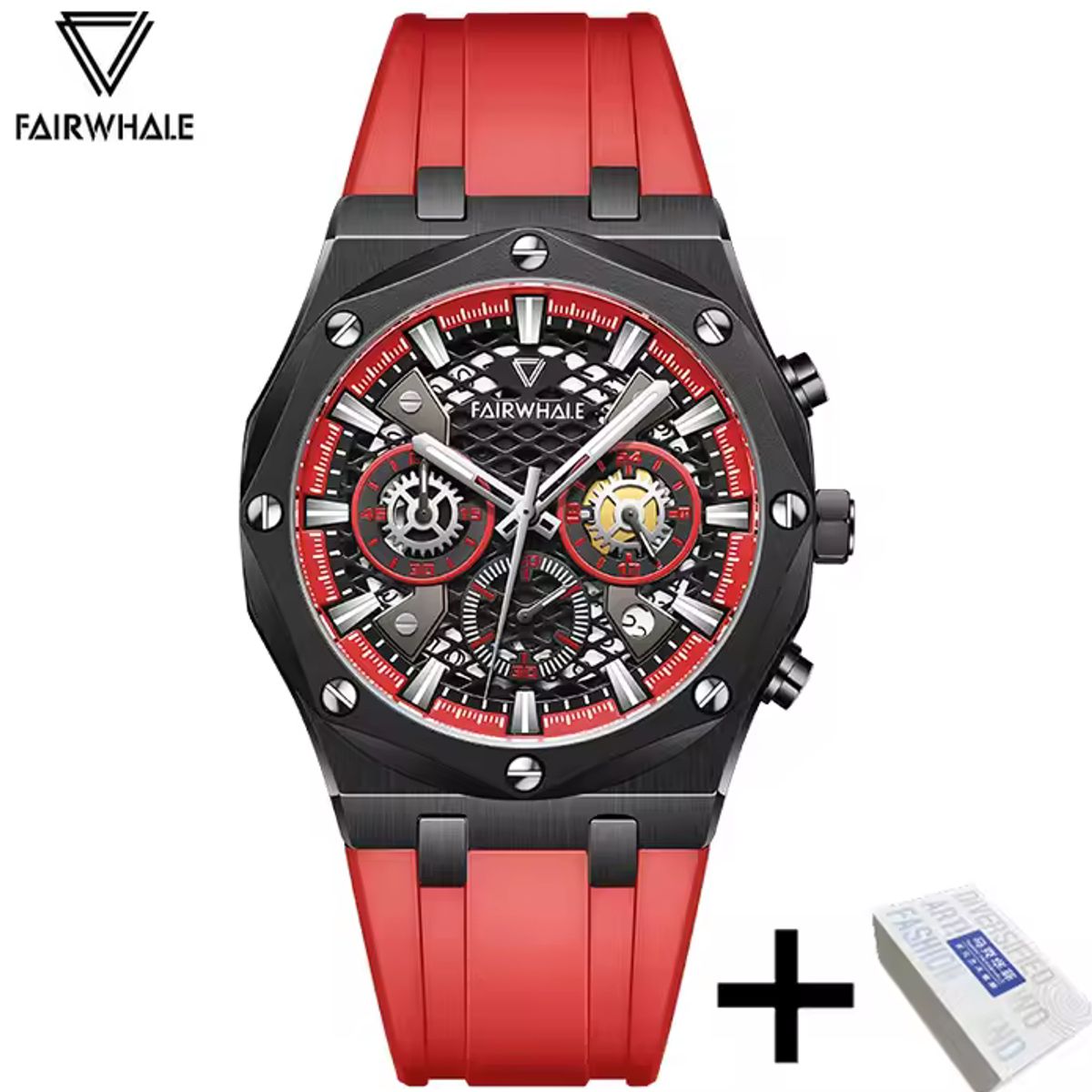 ARTIHOGAR - Reloj Mark Fairwhale Vlaril Cronografo Sport Cuarzo De Luxe
