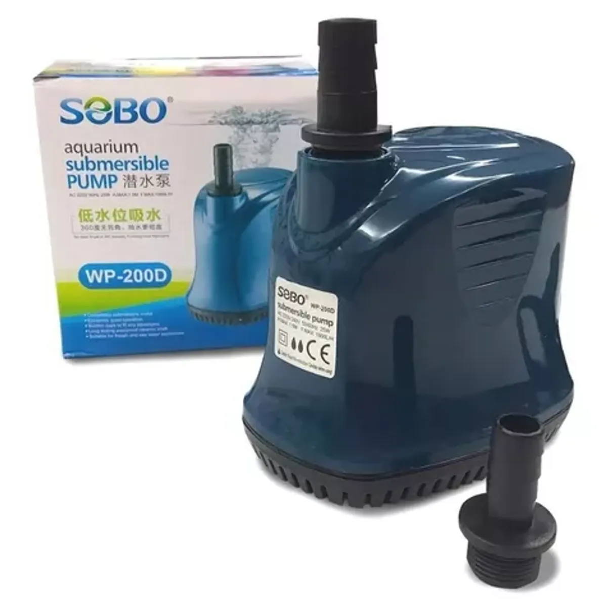 GENERICO - Bomba Agua Sumergible 1800 L/h Sobo / Fullventas