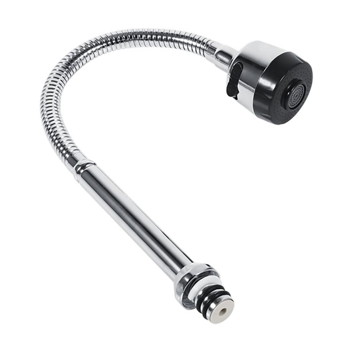 MOVI - CUELLO FLEXIBLE PARA LAVAPLATOS UNIVERSAL, GIRA 360 Y AHORRA AGUA
