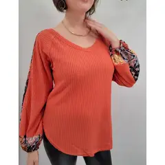 ARRAKASTA - Top tela waffle talla 3XL_.