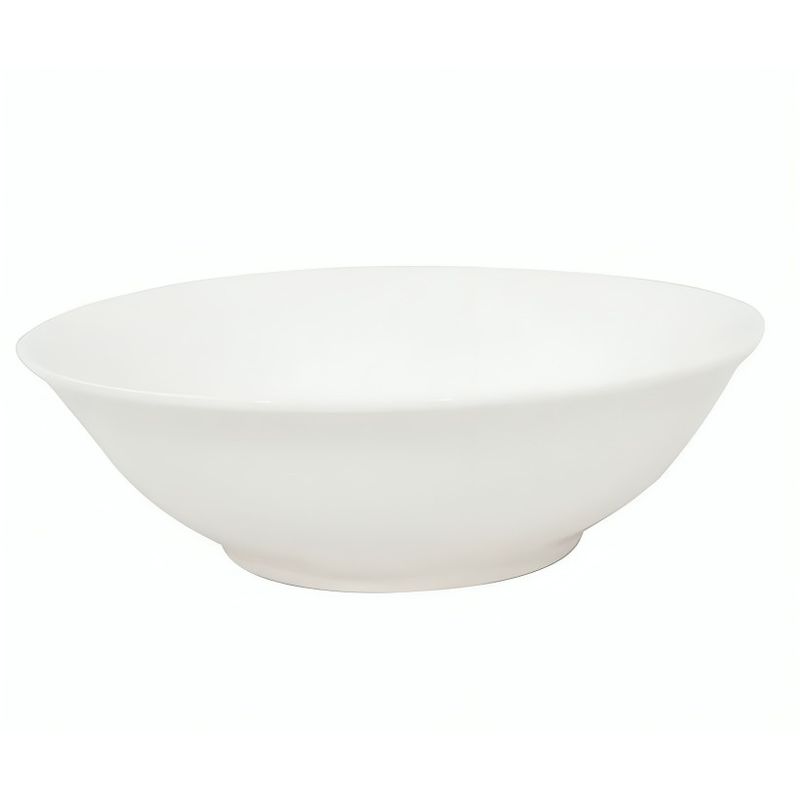 GENERICO - Ensaladera 22,5 centímetros porcelana blanca