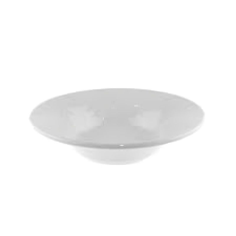 GENERICO - Ensaladera de melamina 23 centímetros Provenzal color blanco