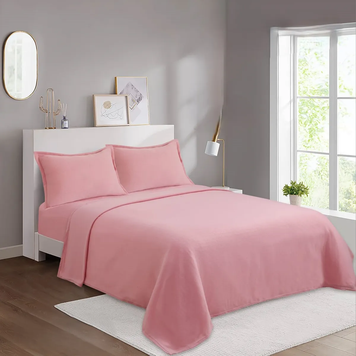 GENERICO - JUEGO DE SABANAS POLAR SUPER SUAVES Y CALIDAS PARA INVIERNO