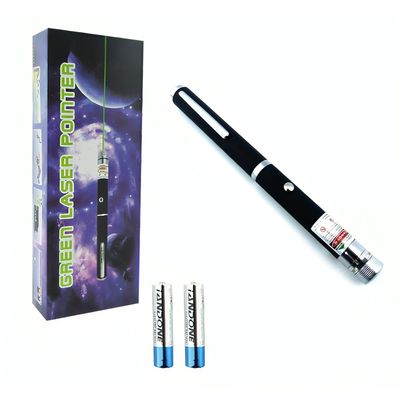 Imagen 2 del producto PUNTERO LASER VERDE 10000MW LLUVIA Y PUNTO ESTUCHE A PILA
