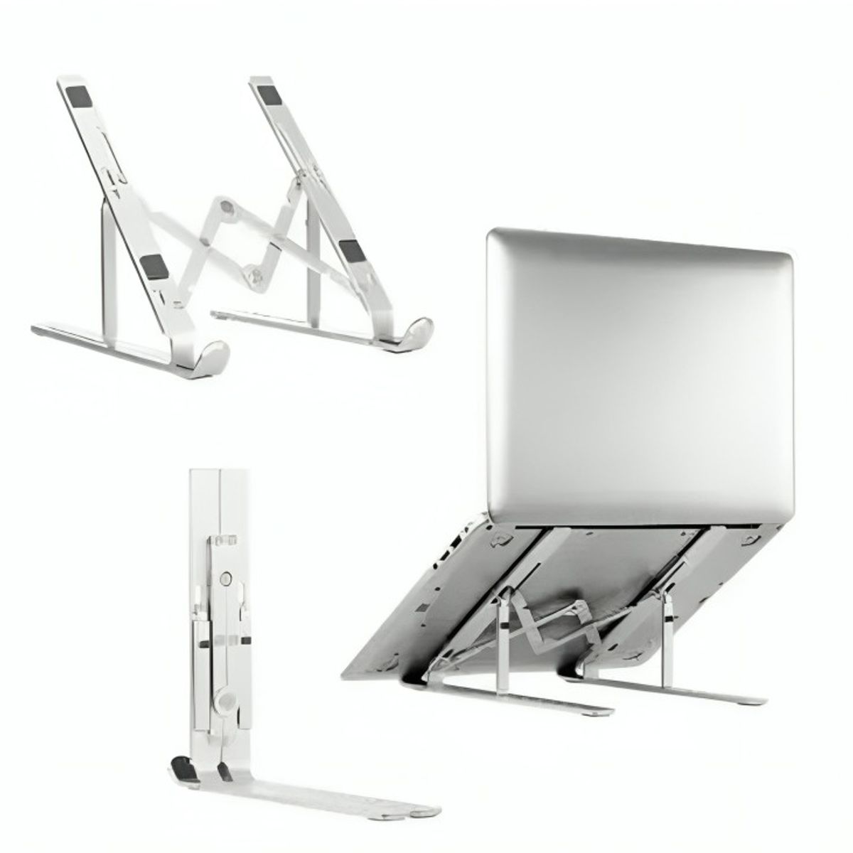 GENERICO - Soporte Elevador De Notebook Portátil Plegable Aluminio