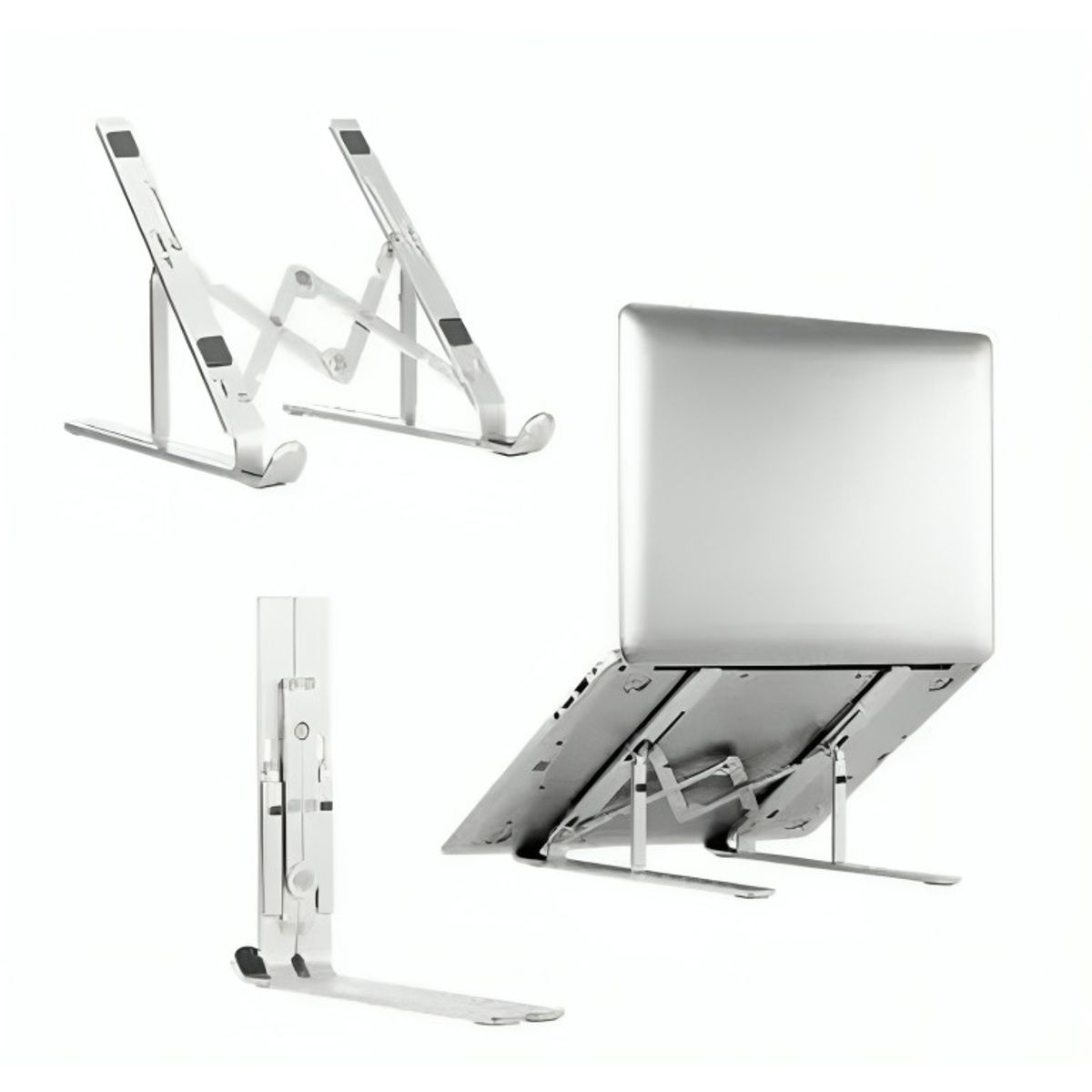 GENERICO - Soporte Elevador De Notebook Portátil Plegable Aluminio