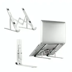 GENERICO - Soporte Elevador De Notebook Portátil Plegable Aluminio