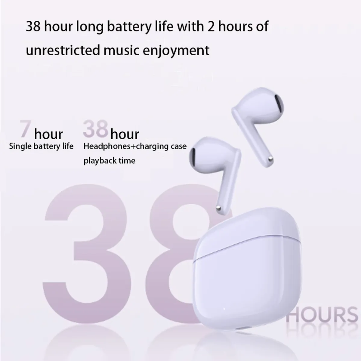 HONOR - Audífonos Honor X7e Tws-Morado y Reloj Inteligente Toumi Y80-M