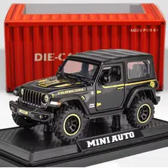 GENERICO - Jeep Wrangler Rubicon Escala 1 :32 Con Luz Y Sonido