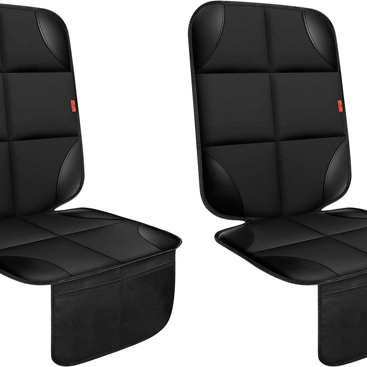 GENERICO - Pack 2 Respaldo Funda Cubre Asiento Auto Suv Acolchado