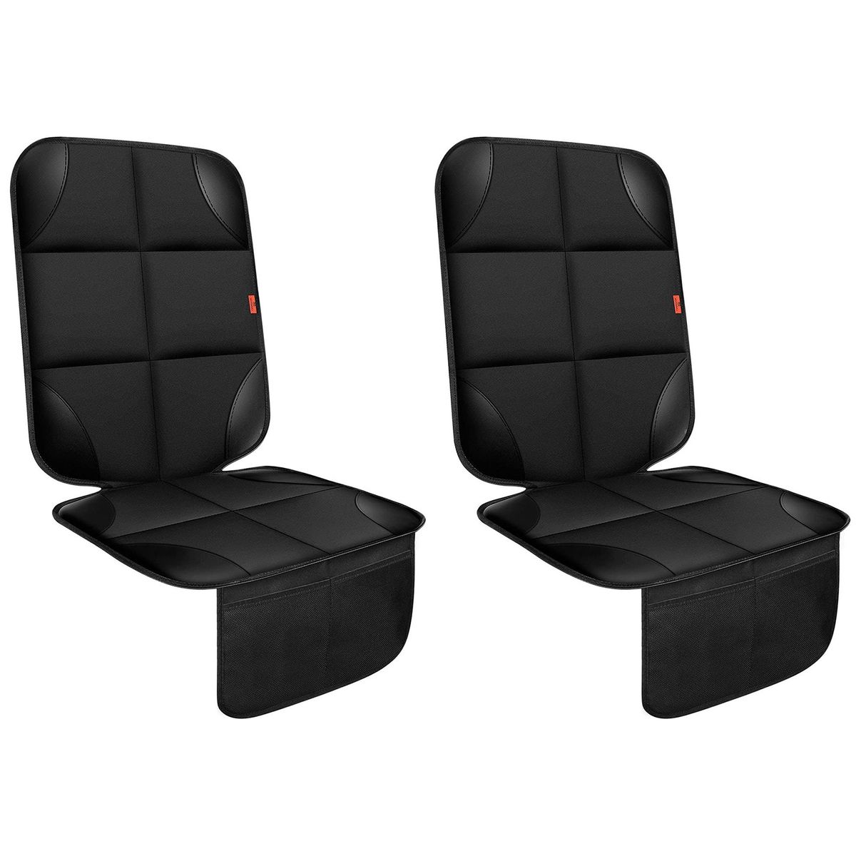 GENERICO - Pack 2 Respaldo Funda Cubre Asiento Auto Suv Acolchado