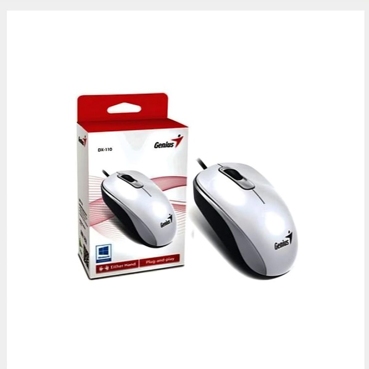 GENIUS - DX110 GENIUS MOUSE BASICO BLANCO