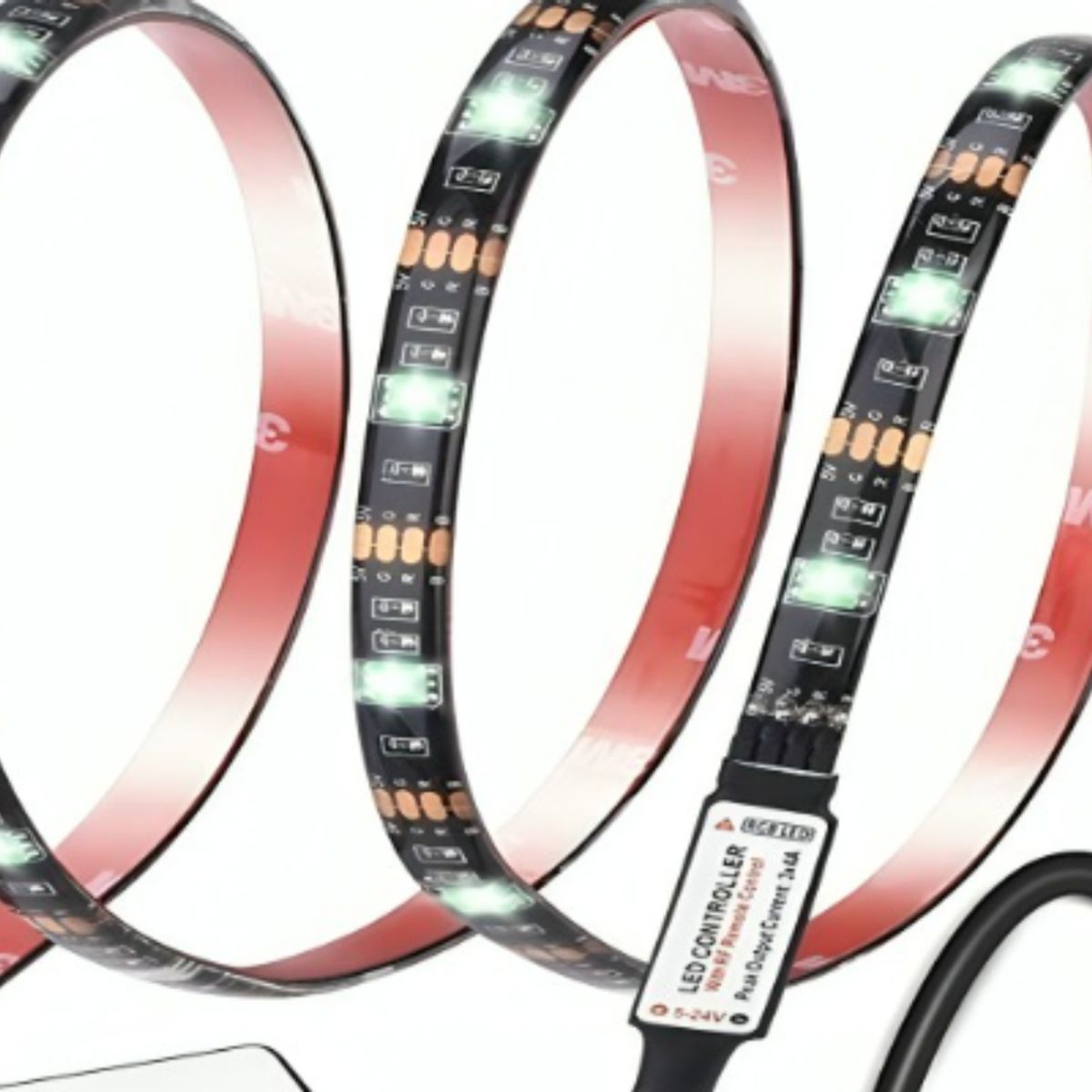 GENERICO - Tira De Luz Led Strip 16 Colores 5 M SIN Control Para Tv