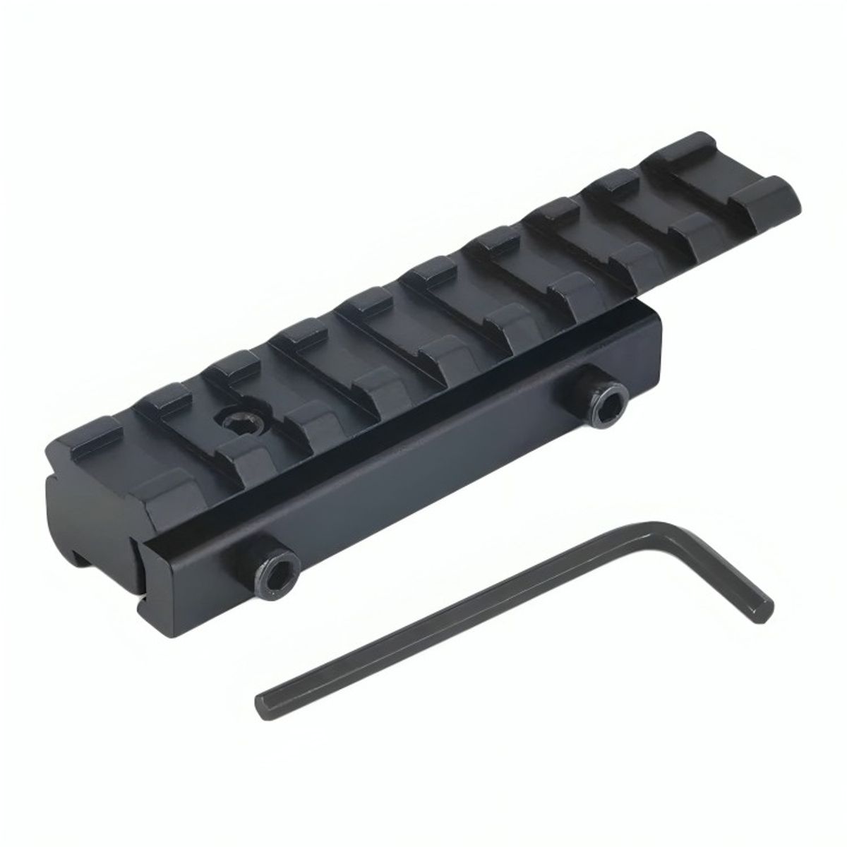 GENERICO - SOPORTE RIEL MONTABLE MIRAS TELESCOPICAS 11 A 20MM