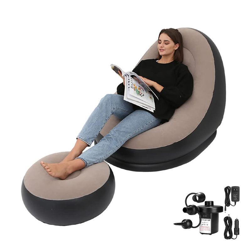 MOVI - Sillón Inflable Posa Pies para Interior y Exterior