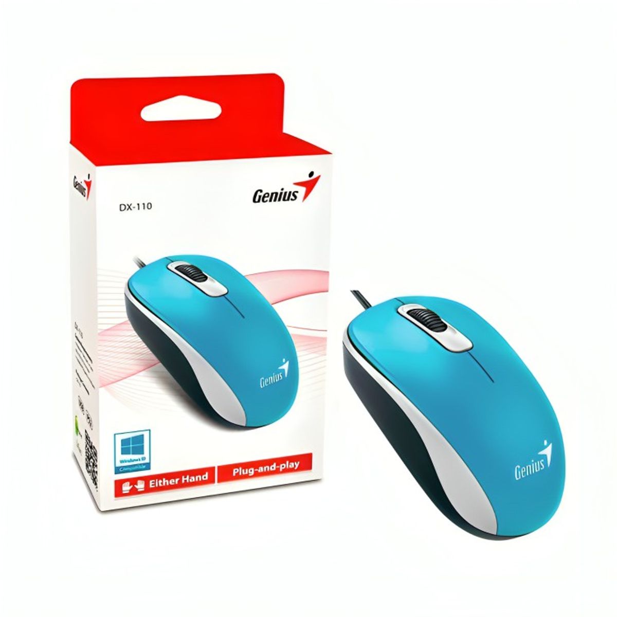 GENIUS - DX110 GENIUS MOUSE BASICO AZUL