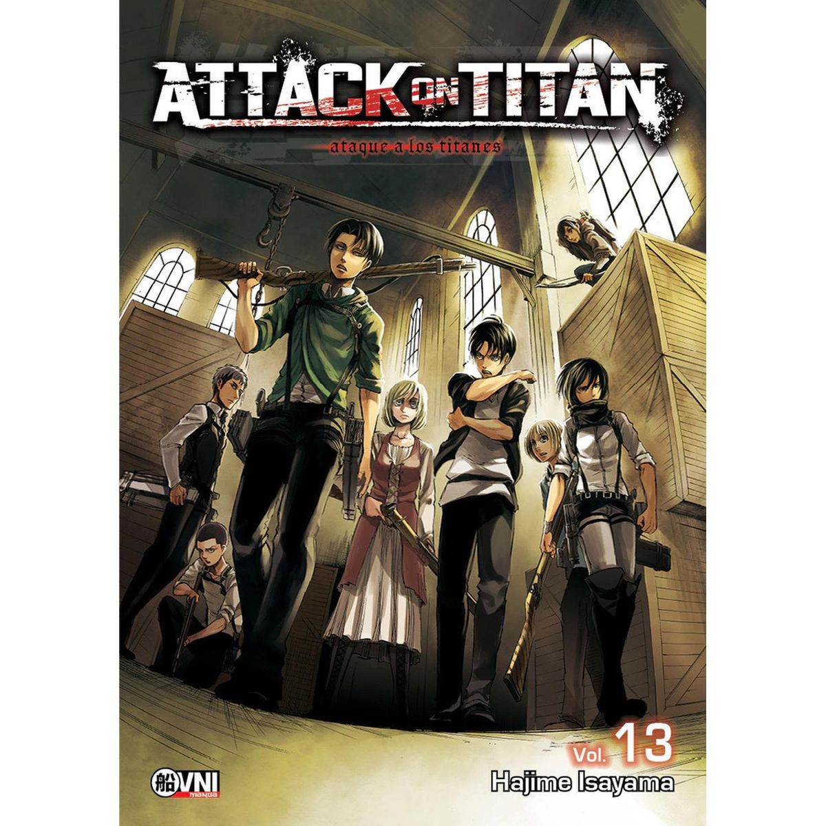 PLANETA COMIC - Manga Attack On Titan Vol. 13 Hajime Isayama Ovni Press