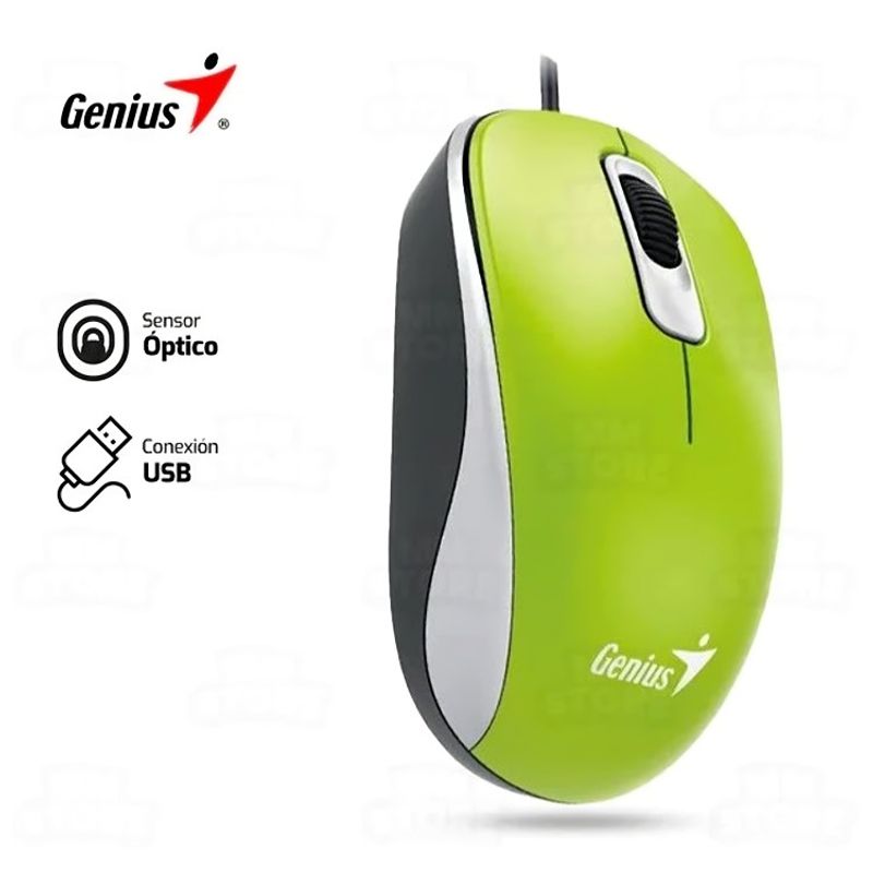 GENIUS - DX-110 GENIUS MOUSE USB G5 GREEN