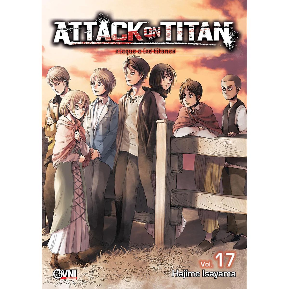 PLANETA COMIC - Manga Attack On Titan Vol. 17 Hajime Isayama Ovni Press