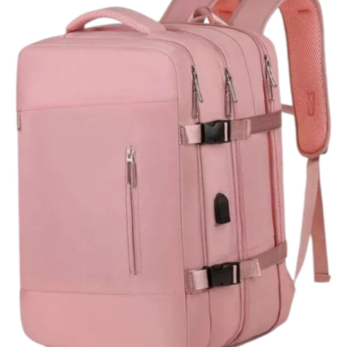 GENERICO - Mochila Expandible Viaje Multiuso Impermeable Cabina Avión