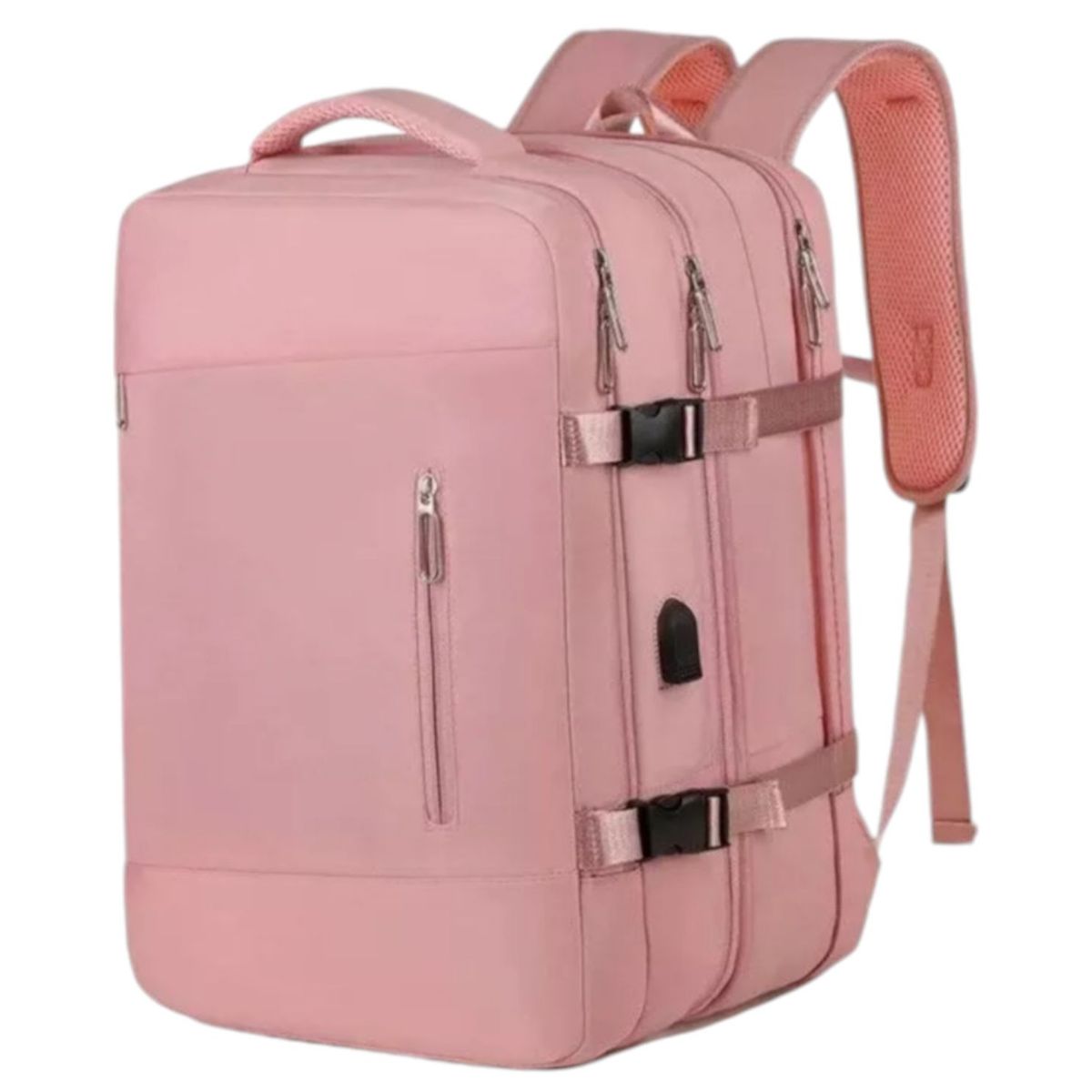 GENERICO - Mochila Expandible Viaje Multiuso Impermeable Cabina Avión