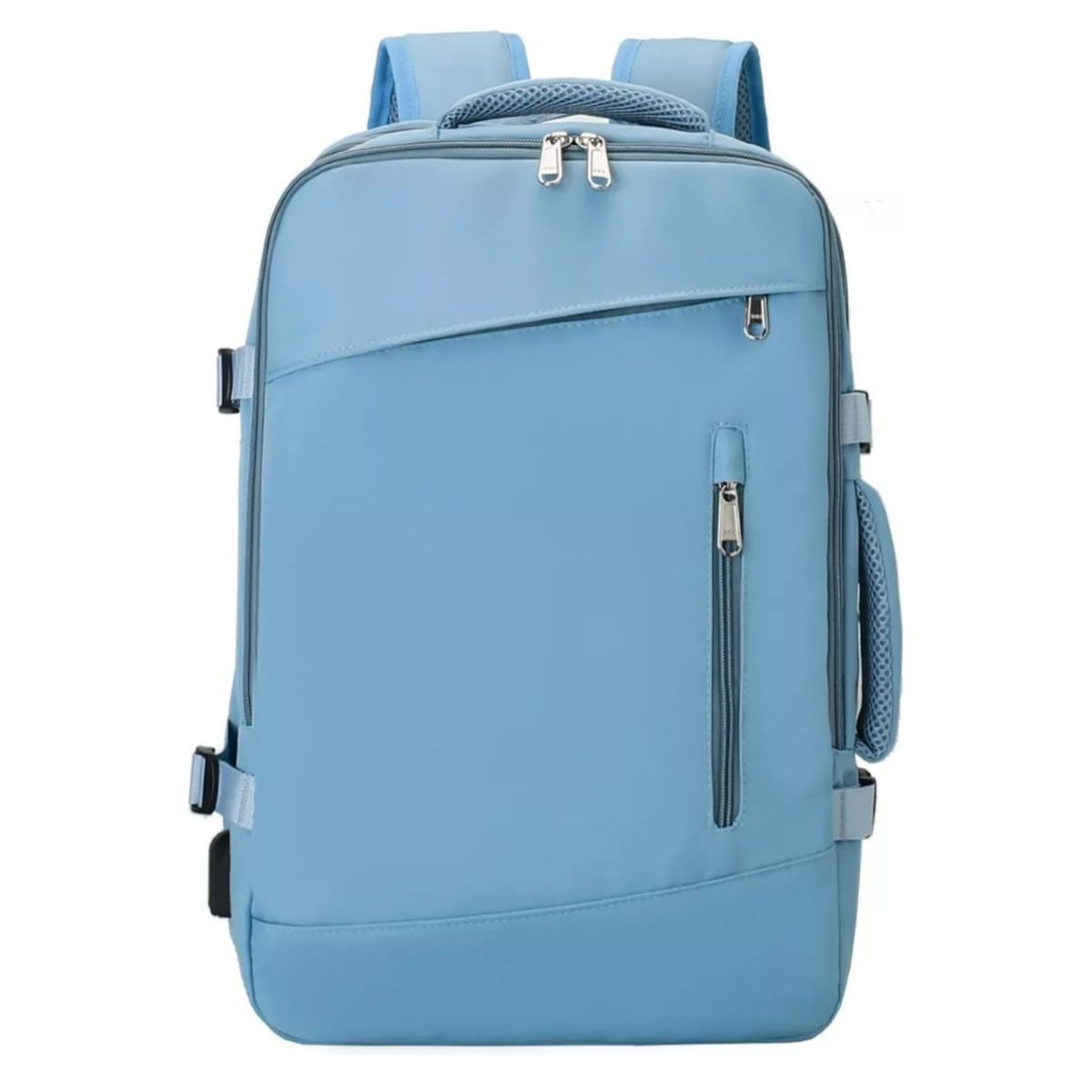 GENERICO - Mochila Expandible Viaje Multiuso Impermeable Cabina Avión.