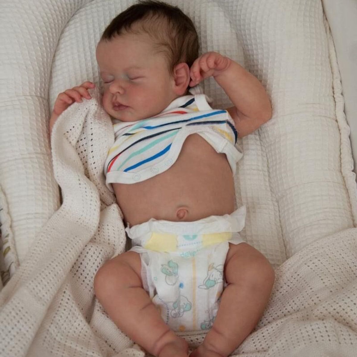 CASABONA - Muñeca Bebe Reborn Silicona Juguetes Se Puede Bañar