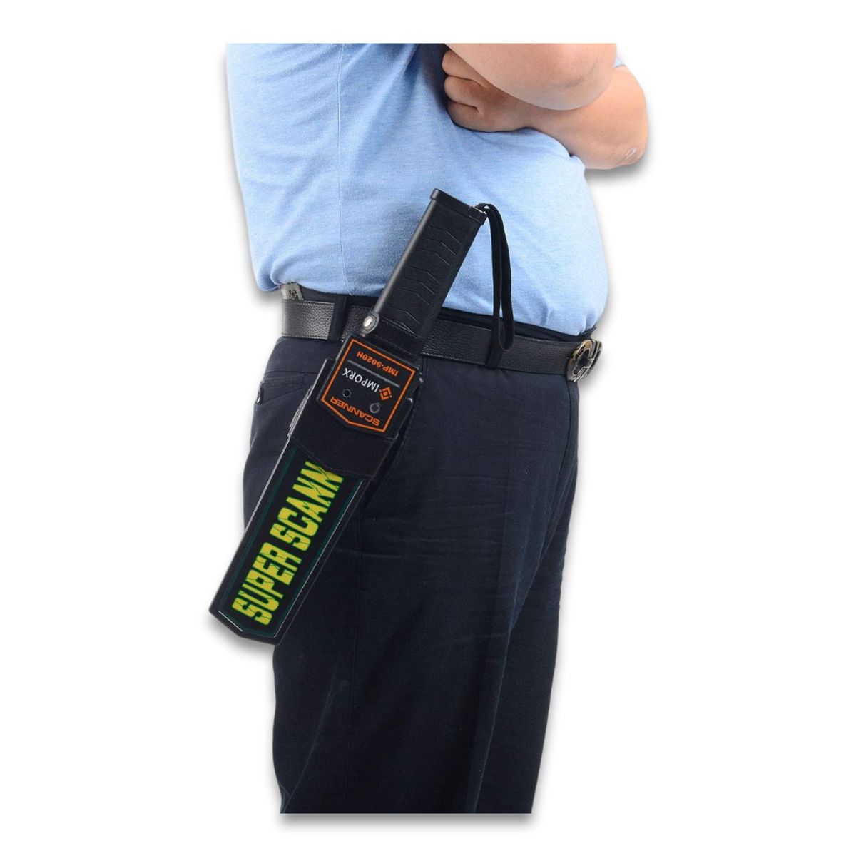 INVENCIBLE - PALETA DETECTOR METALES SEGURIDAD SONIDO YO VIBRACION AA20