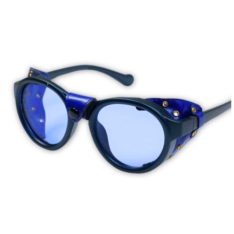 INVENCIBLE - LENTES STEAMPUNK BLUE SKY + ESTUCHE MY01