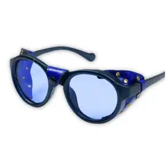 INVENCIBLE - LENTES STEAMPUNK BLUE SKY + ESTUCHE MY01