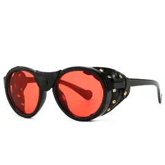 INVENCIBLE - LENTES STEAMPUNK RETRO CLASSIC PILOT RED DEVIL MY05
